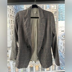 Rachel Zoe plaid blazer size medium